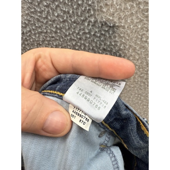 Vintage Levis Silvertab Jeans Mens 40 Blue Baggy Workwear Grunge Skater Y2K - Picture 10 of 11